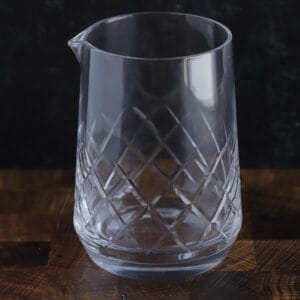 cut glass cocktail shaker